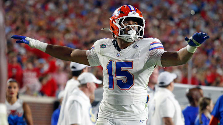 Jayden Woods headlines Florida's edge rushers, but a true freshman appears poised for a big role in 2026.