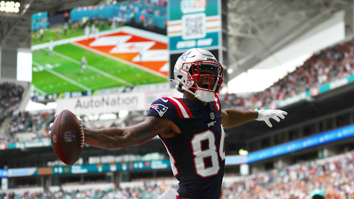 New England Patriots receiver Kendrick Bourne