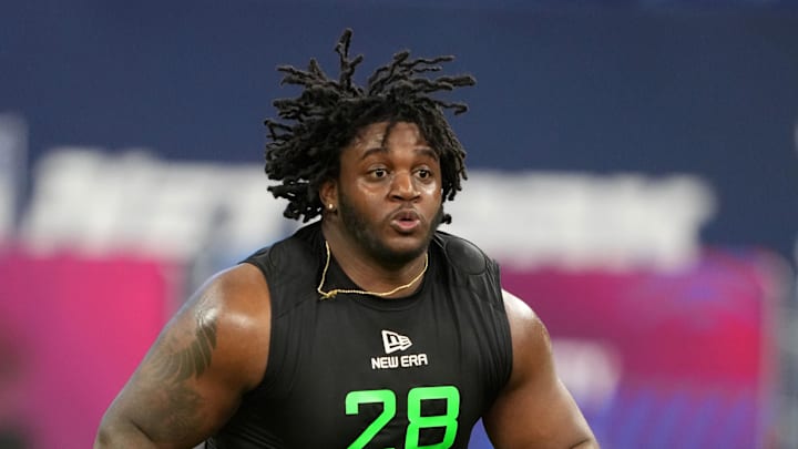 Armand Membou draft stock rose the highest after his NFL Combine performance on Sunday