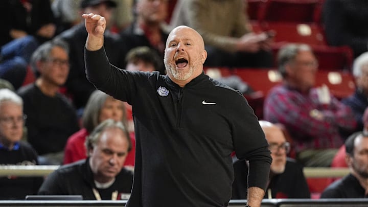 Saint Louis Billikens head coach Josh Schertz 