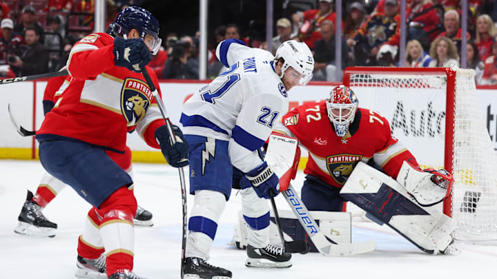 The Panthers are home favorites to the Lightning in Game 4.