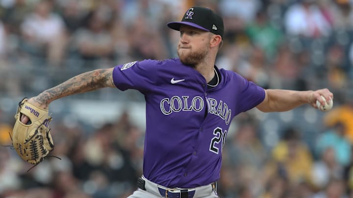Colorado Rockies starting pitcher Kyle Freeland 