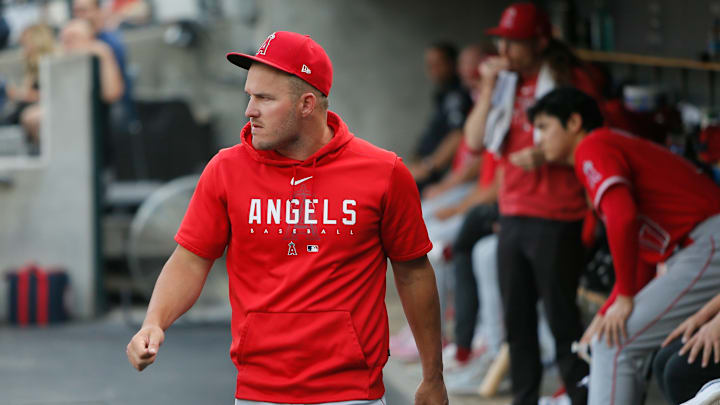Trout se lesionó la mano izquierda