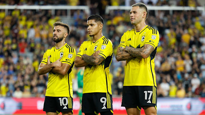 Columbus Crew attackers Cucho Hernandez and Christian Ramirez leave the club, but only Diego Rossi remains in their potent trio. 