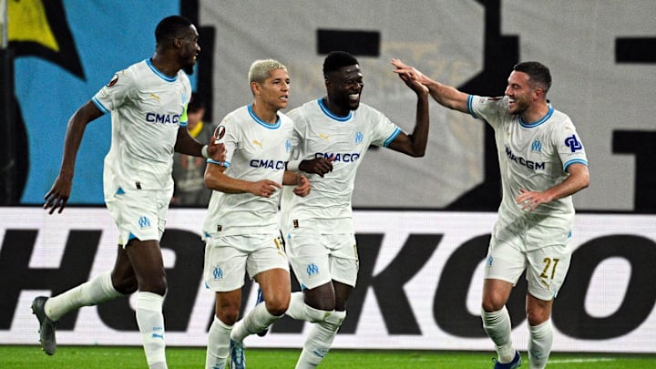 L'OM a ouvert le score face à l'AEK.