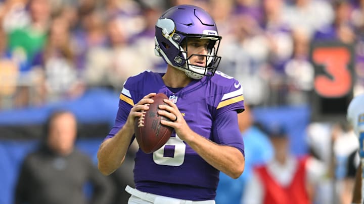 Minnesota Vikings quarterback Kirk Cousins.