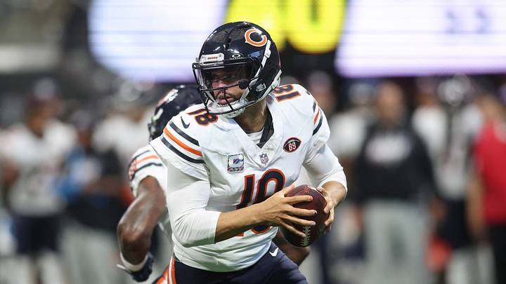 The Chicago Bears and quarterback Caleb Williams are favored at home in Week 7.