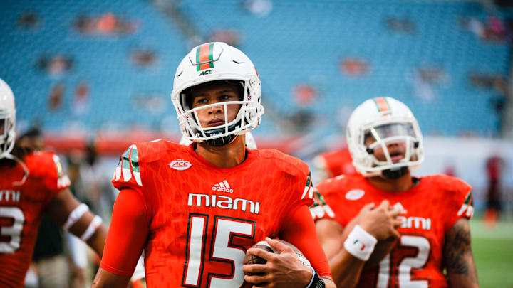 NCAA FOOTBALL: SEP 05 Bethune-Cookman at Miami