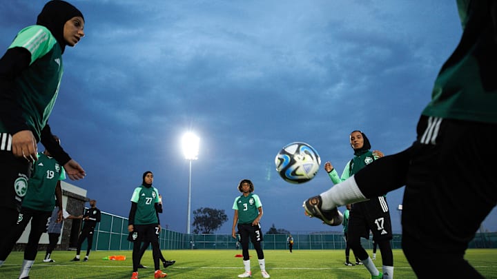 Fußball wird in Saudi-Arabien immer beliebter.