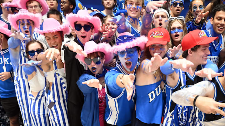 Cal will face the tough Duke crowd this season Cal will face the tough Duke crowd this season