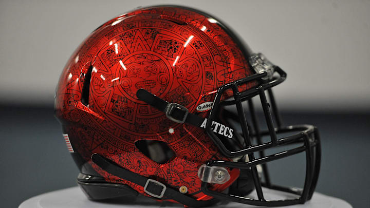 San Diego State Aztecs helmet. 