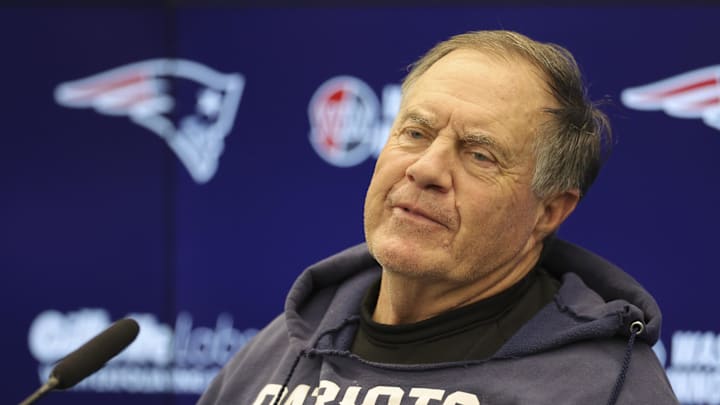 New England Patriots head coach Bill Belichick