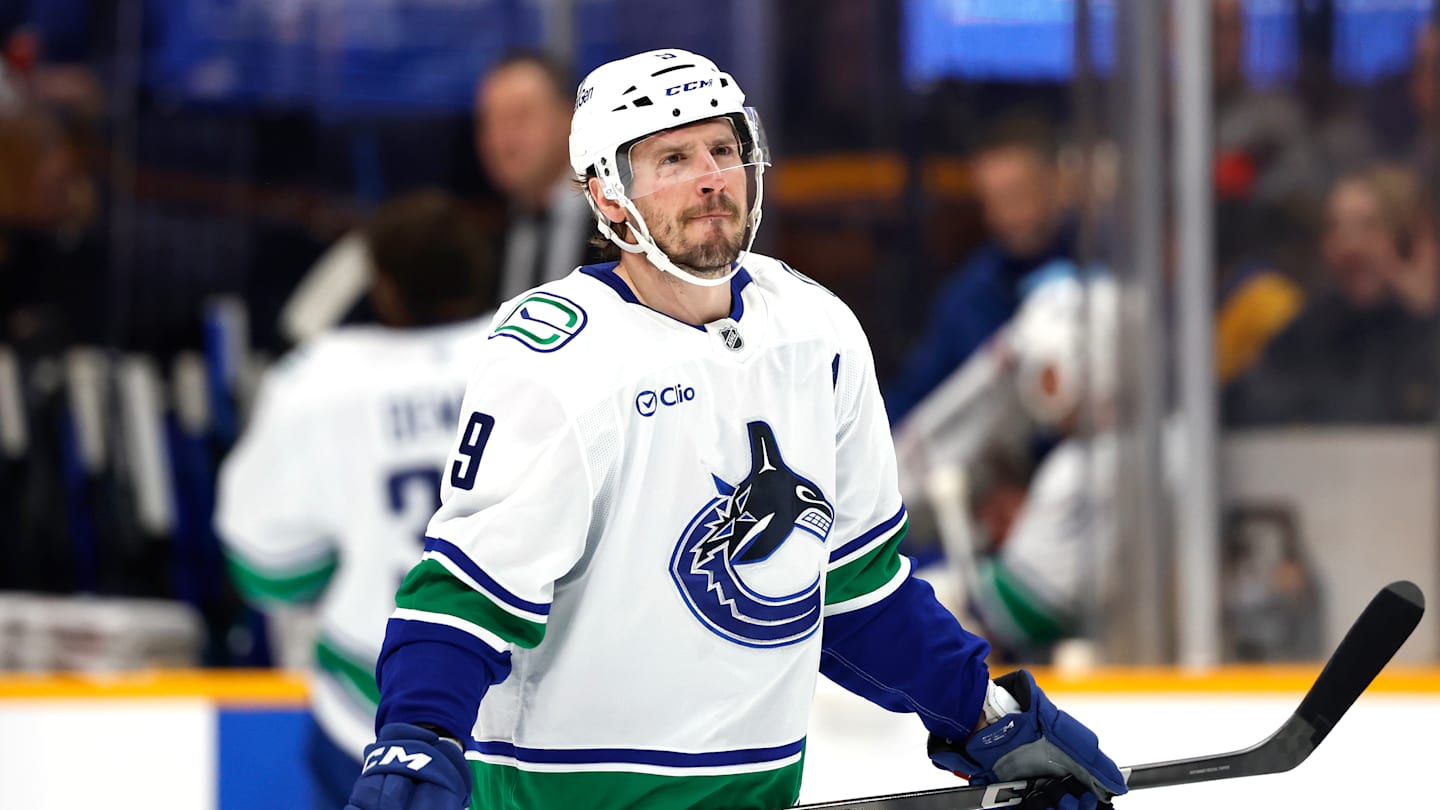 J.T. Miller is competing for something, but it's not the Stanley Cup