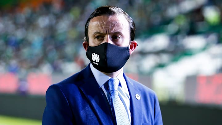 El presidente de la Liga MX Mikel Arriola.