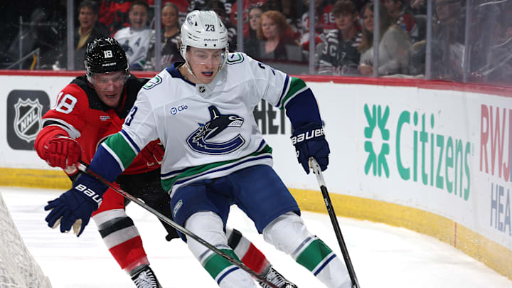 Vancouver Canucks v New Jersey Devils