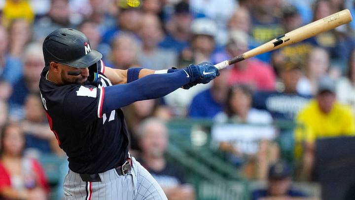 Minnesota Twins first baseman Royce Lewis (23). Minnesota Twins first baseman Royce Lewis (23).