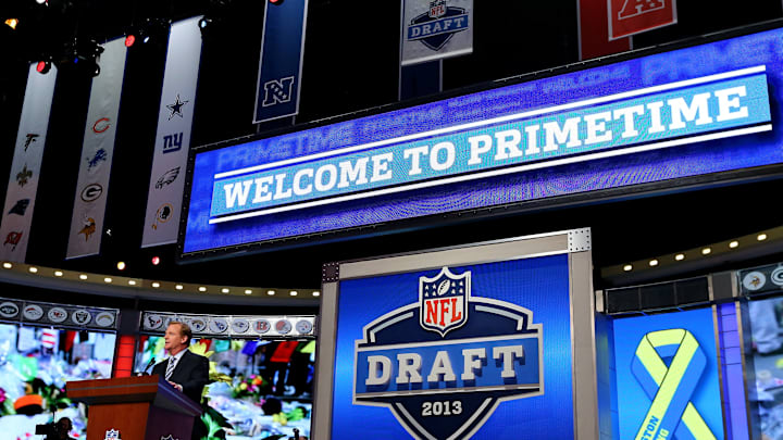 NFL Draft podium