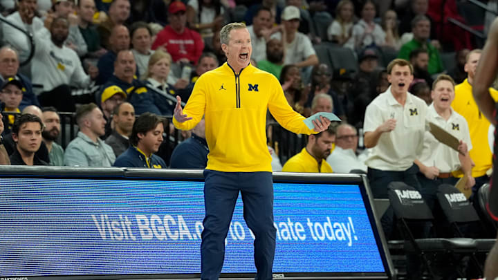 Michigan Wolverines head coach Dusty May Michigan Wolverines head coach Dusty May