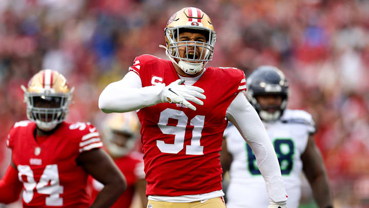 San Francisco 49ers defensive tackle Arik Armstead