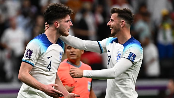 Declan Rice (left) and Mason Mount are firm friends and both got a big-money move this summer Declan Rice (left) and Mason Mount are firm friends and both got a big-money move this summer