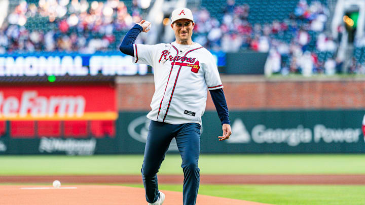 Texas Rangers v Atlanta Braves