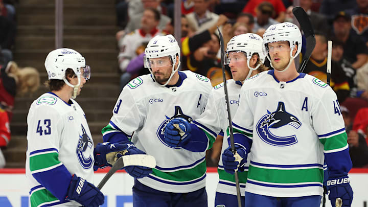 Vancouver Canucks v Chicago Blackhawks