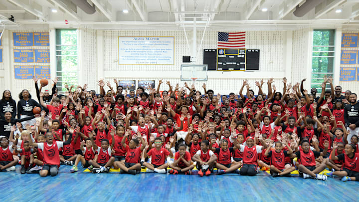 Atlanta Hawks Teach, Train And Entertain Young Athletes During The 2025 Jr Hawks Summer Camps Presented By Adidas