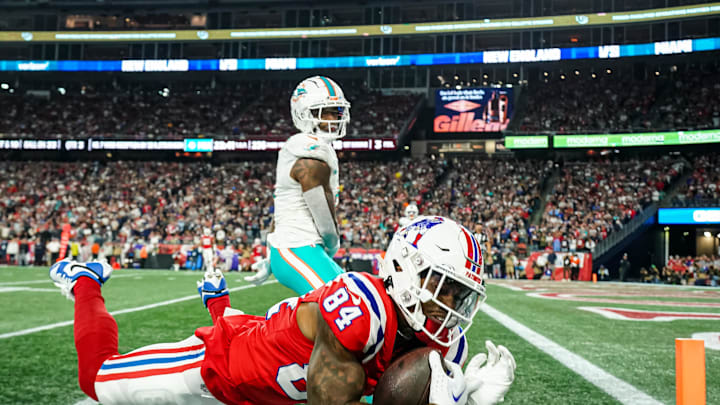 New England Patriots wide receiver Kendrick Bourne