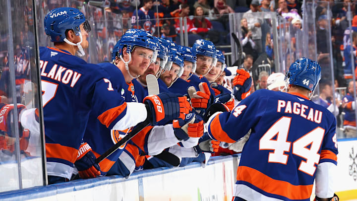 Detroit Red Wings v New York Islanders Detroit Red Wings v New York Islanders