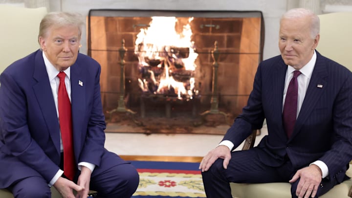 President-Elect Donald Trump Meets With Biden, Congressional Leaders In Washington