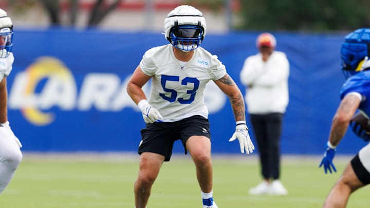 Los Angeles Rams OTA Offseason Workout, Nate Landman