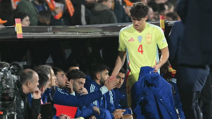 Cubarsí se machucou em jogo da Espanha na Nations League