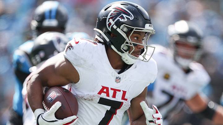 Atlanta Falcons running back Bijan Robinson became the highest-paid running back in the NFL, but his immediate salary cap hit is minimized. Atlanta Falcons running back Bijan Robinson became the highest-paid running back in the NFL, but his immediate salary cap hit is minimized.