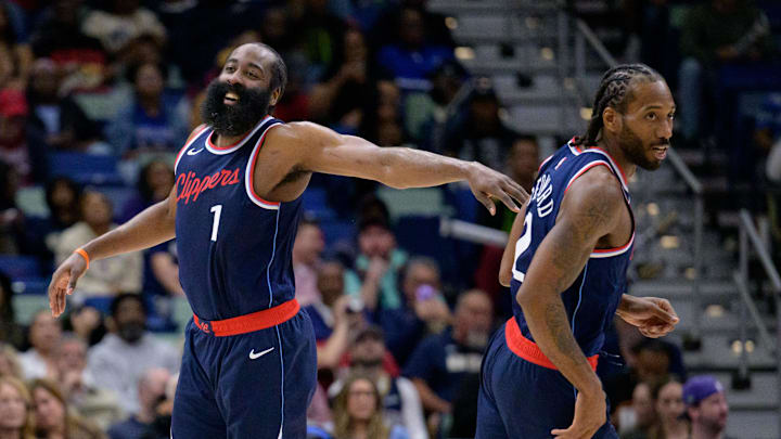 James Harden, Kawhi Leonard, LA Clippers