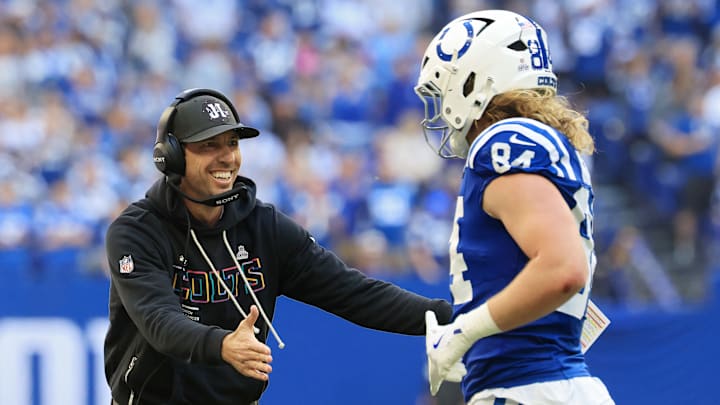 Shane Steichen with the Indianapolis Colts