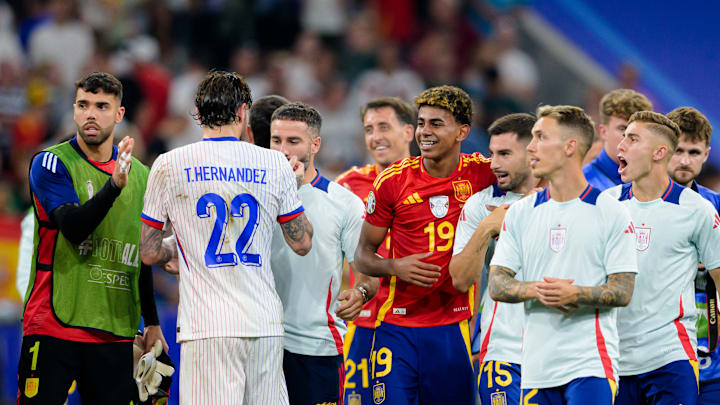 Spain  v France  -EURO