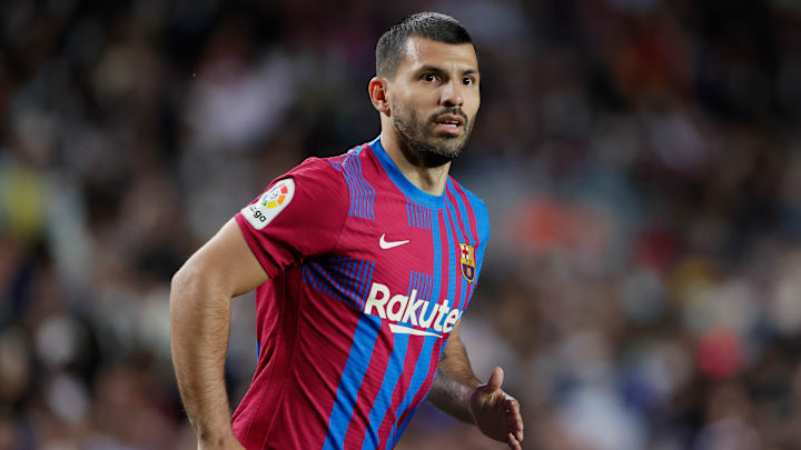 Agüero debutó con el FC Barcelona