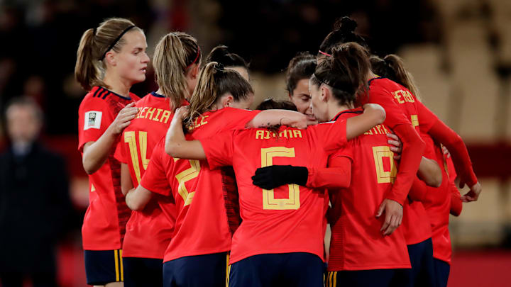 Spain  v Scotland -World Cup Qualifier Women