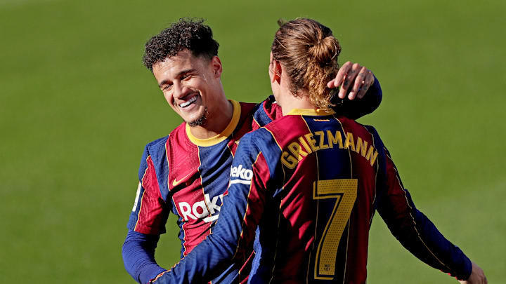 Antoine Griezmann, Coutinho