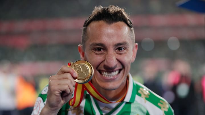 El jugador Andrés Guardado.