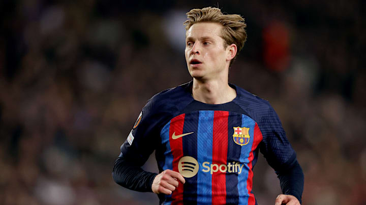 Frenkie de Jong con el FC Barcelona