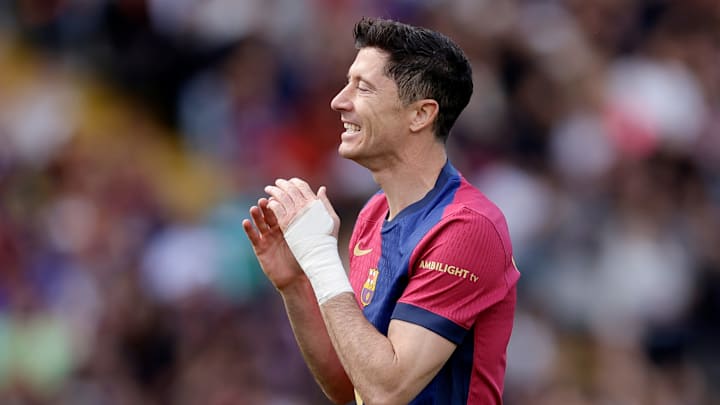 Robert Lewandowski est blessé.