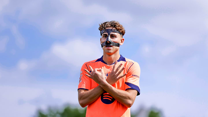 Fermin Lopez à ouvert le score pour les Barcelonais