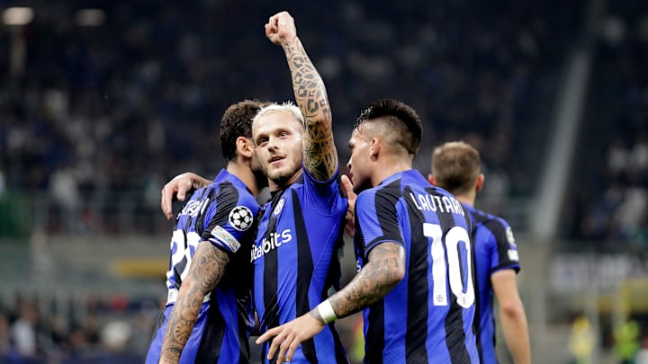 Federico Dimarco, Hakan Calhanoglu, Lautaro Martinez