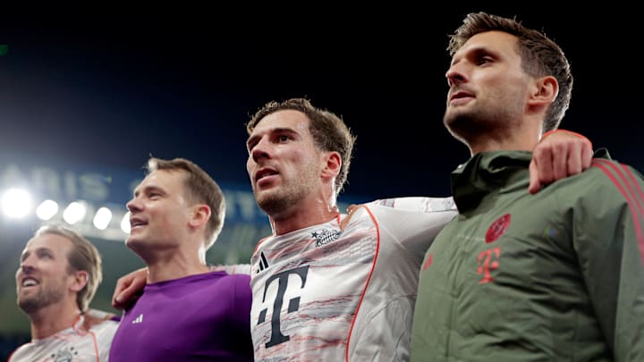 Leon Goretzka, Manuel Neuer und Sven Ulreich mit auslaufendem Vertrag