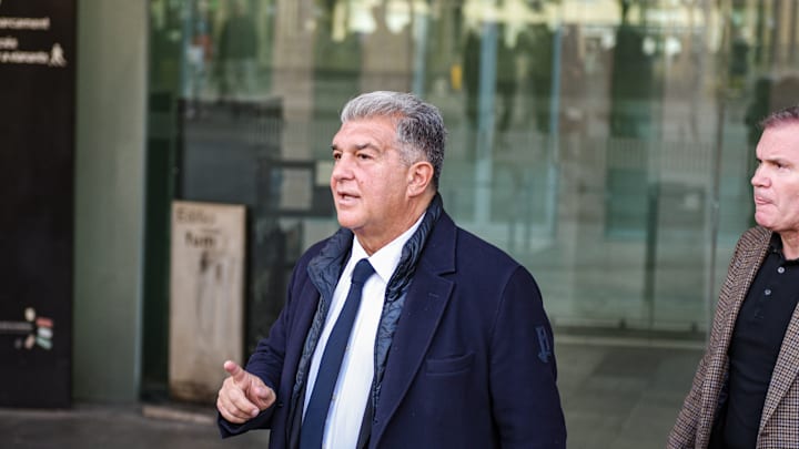 Laporta Testifies As A Witness In The 'negreira Case'.