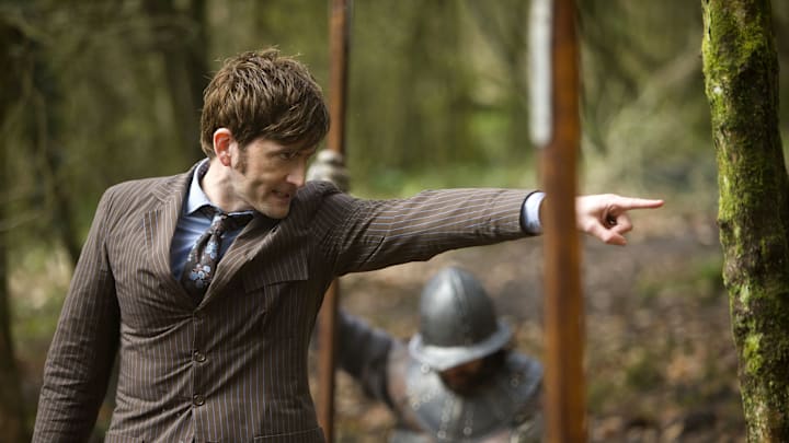 Picture shows; David Tennant as the Tenth Doctor in the 50th Anniversary Special - The Day of the