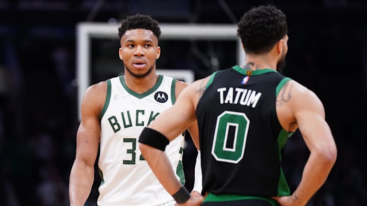 Milwaukee Bucks forward Giannis Antetokounmpo.