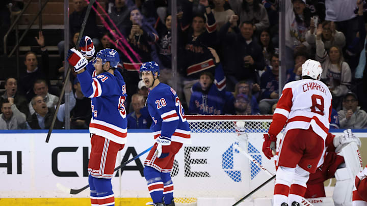 Detroit Red Wings v New York Rangers