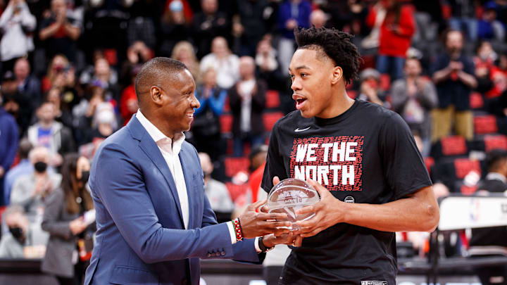 Scottie Barnes, Masai Ujiri, Toronto Raptors
